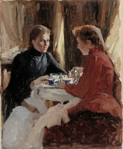 Les récréations - Albert Edelfelt