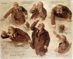 Les différentes expressions de Jean Jaurès, 1910