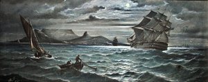 Clair de lune, Le Cap - Albert Ernest Markes