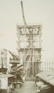 Assemblage de la Statue de la Liberté, 1883