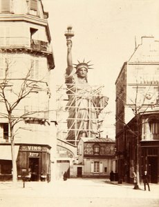 Assemblage de la Statue de la Liberté, Paris