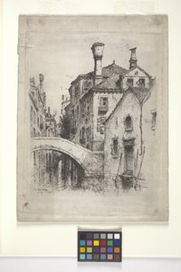 Rio della Senza, Venise - Albert Fitch Bellows