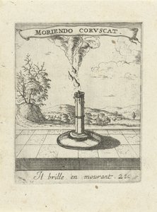 Bougie allumée