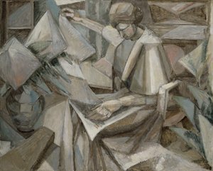 Femme avec Phlox - Albert Gleizes
