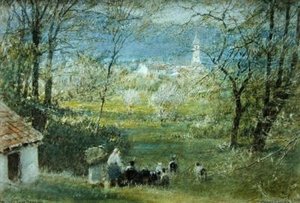 Bavino - Lac Majeur - Albert Goodwin