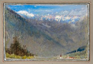 Trafoi au Tyrol - Albert Goodwin