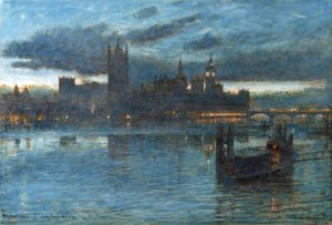 Westminster depuis le pont de Lambeth