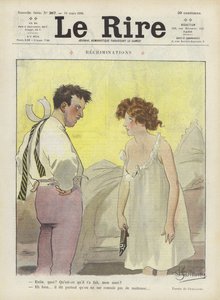Récriminations. Illustration pour Le Rire
