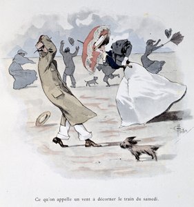 Temps de chien - dans "Stars de mer" par Guillaume - Albert Guillaume