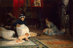 Dans la nurserie, 1885