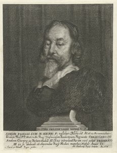 Buste de Simon Paulli - Albert Haelwegh