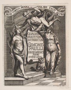 Page de titre de Simon Paulli, "Quadripartitum Botanicum", 1667