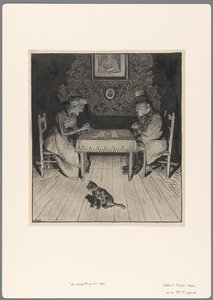 Projet pour une caricature politique : La Prédiction pour 1917