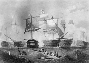 La Bataille de Trafalgar, 21 octobre 1805 - Albert Henry Payne