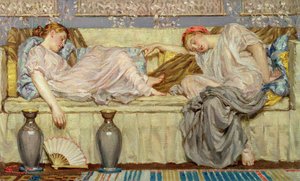 Perles (étude), vers 1875