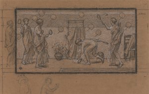 Étude pour Battledore et Shuttlecock - Albert Joseph Moore