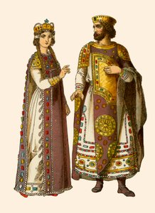 Empereur et impératrice byzantins
