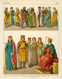 Costume allemand 1200 - Albert Kretschmer