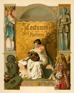 Page de titre pour Les Costumes de Toutes les Nations - Albert Kretschmer