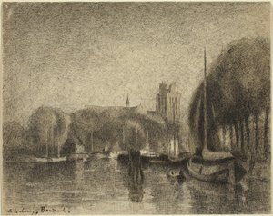 Port de Dordrecht - Albert Lebourg