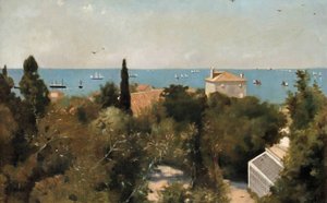 Vue de la côte, Trieste, vers 1889