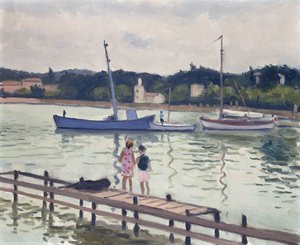 Les Enfants à Porquerolles - Albert Marquet