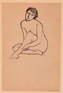 Femme nue assise - Albert Marquet