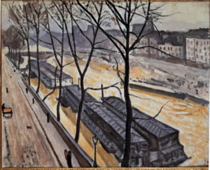 Paris en hiver (Quai de Bourbon)