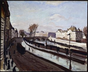 Paris, le Quai des Grands-Augustins