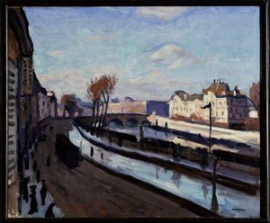 Paris, le Quai des Grands-Augustins