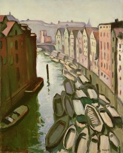Les docks à Hambourg - Albert Marquet