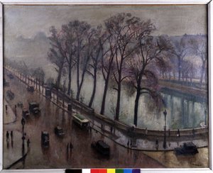 Le Quai Conti en automne