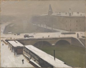 Hiver sur la Seine, c.1900-16
