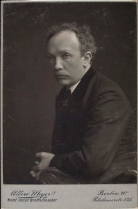 Richard Strauss, compositeur allemand, fin du XIXe ou début du XXe siècle - Albert Meyer