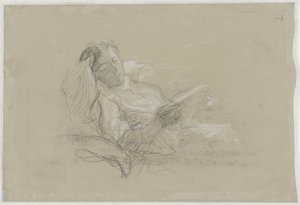 Personne allongée dans un lit