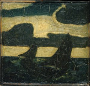 Marine au clair de lune, 1870-90