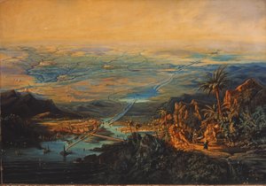 Canal de Suez en novembre 1864