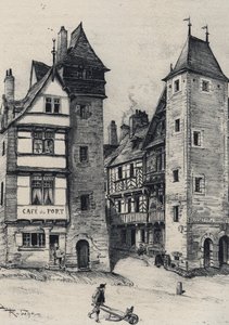 Entrée de Tréguier capitale du canton du département des Côtes-d