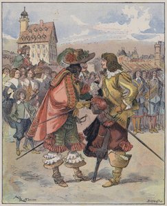 Illustration pour Le Capitaine Bellormeau par et illustré par A. Robida - Albert Robida