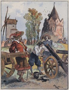 Illustration pour Le Capitaine Bellormeau par et illustré par A Robida - Albert Robida