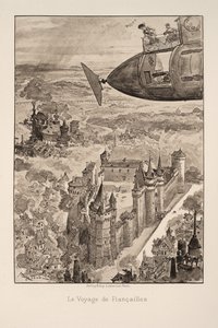 Illustration pour Le vingtième siècle : La vie électrique - Albert Robida