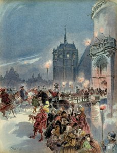 Réception de Charles V - Albert Robida