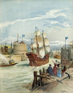 La flotte française au Havre, décidée par François Ier
