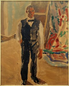 Autoportrait en manches de chemise - Albert Weisgerber