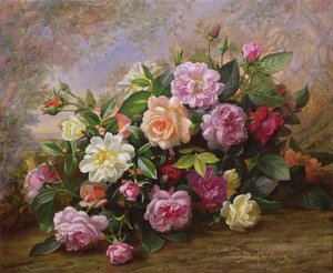 Une fantaisie de roses