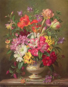 Arrangement floral de printemps, 1996