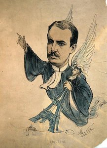 Caricature de Georges Laguerre, vers 1900