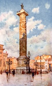 Colonne de Marc Aurèle, Piazza Colonna