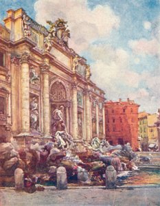 Fontaine de Trevi, vers 1905