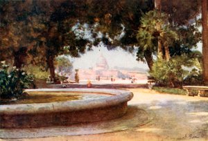 Saint Pierre depuis les jardins Pincian